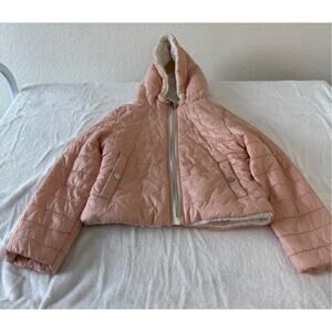 Michael Kors Toddler Sherpa-Lined Puffer Jacket (4T)